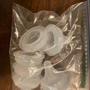 Five Pigeon Size SS Nipples Gently Used